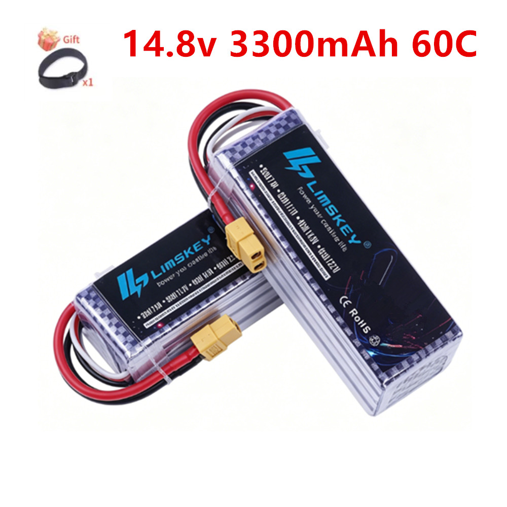 Hobby Rc Quadcopters & Multirotors - แบตเตอรี่ 4S LiPo 14.8V 3300mAh 60C/80C