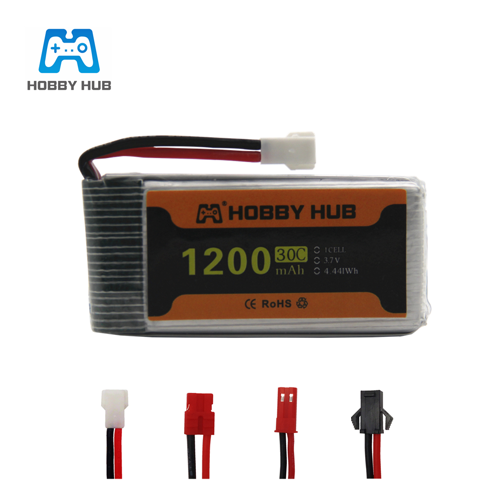 Hobby Rc Quadcopters & Multirotors - 3.7V 1200mAh 30C แบตเตอรี่ Lipo สําหรับ