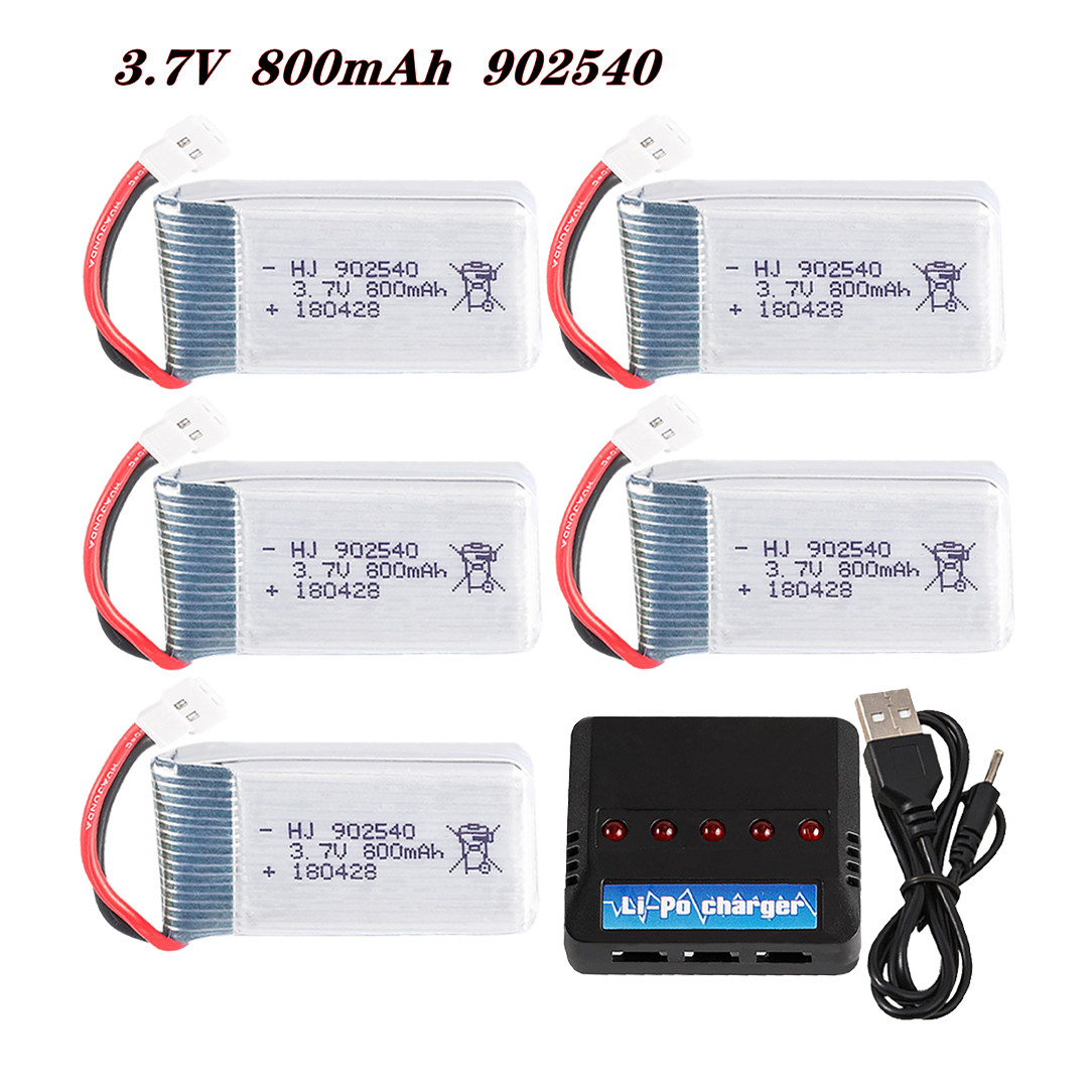 Hobby Rc Quadcopters & Multirotors - 3.7V 800mAh 902540 25C แบตเตอรี่ Lipo