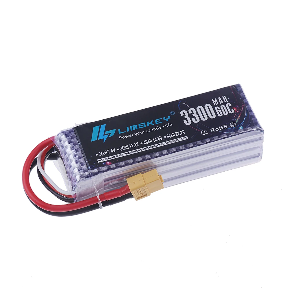 แบตเตอรี่ 4S LiPo 14.8V 3300mA - Hobby Rc Quadcopters & Multirotors บทวิจารณ์และราคา