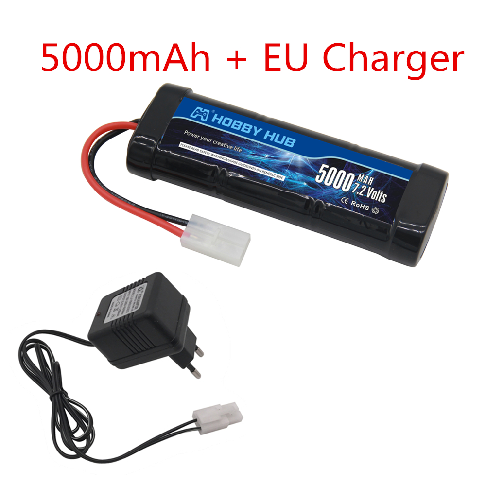 7.2V 5000mAh Ni-MH แบตเตอรี่ T - Rc Hobby Boat บทวิจารณ์และราคา