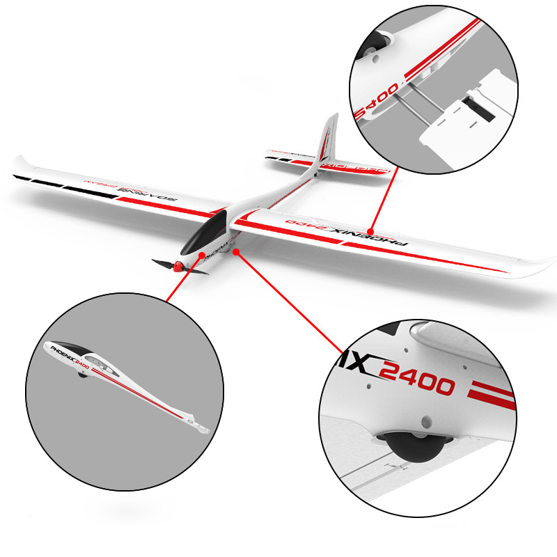 Volantex 759-3 2400ฟีนิกซ์2400 - Rc Plane Hobby Zone บทวิจารณ์และราคา