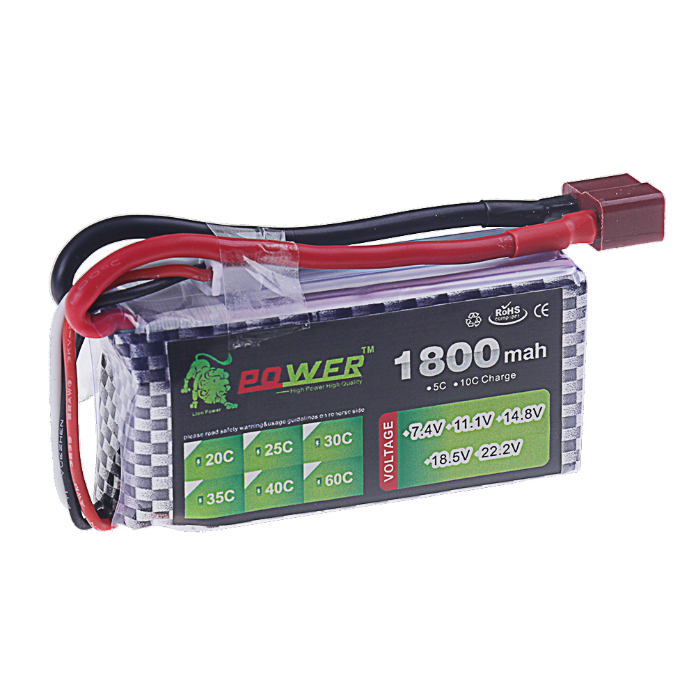 3S 11.1V LiPo แบตเตอรี่ Deans  - Rc Hobby Boat บทวิจารณ์และราคา