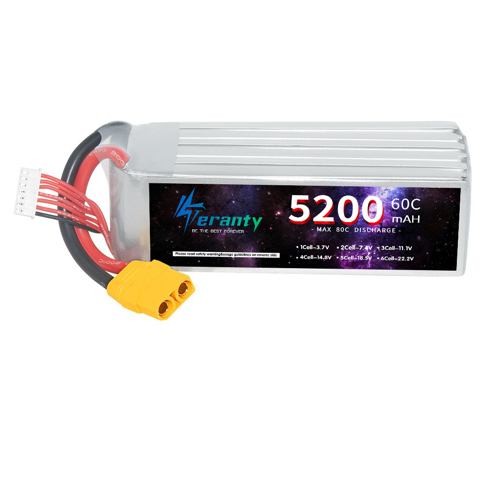 Teranty 6S 5200mAh LiPo แบตเตอ - Rc Hobby Boat บทวิจารณ์และราคา