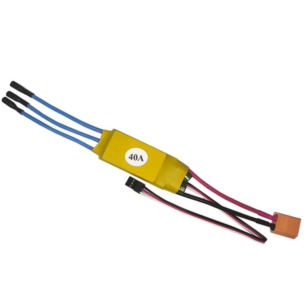 HW30A 40A บลัชเลส ESC หัวกล้วย - Rc Plane Hobby Zone บทวิจารณ์และราคา