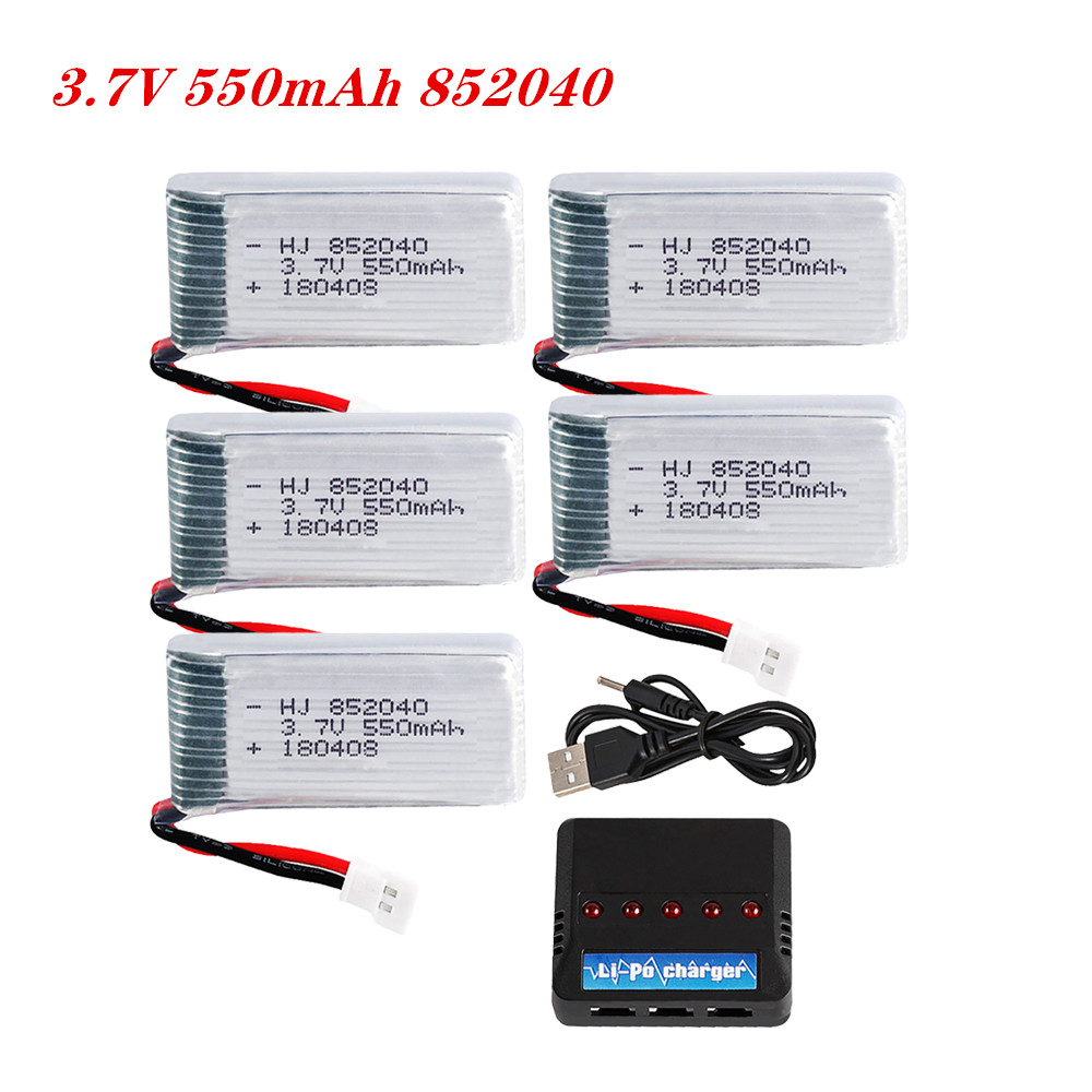 3.7V 550mAh 25C แบตเตอรี่ลิโป้ - Hobby Rc Quadcopters & Multirotors บทวิจารณ์และราคา