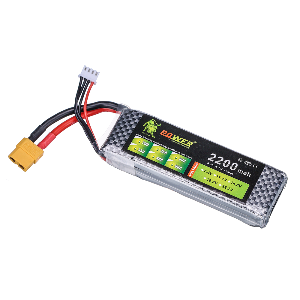 3S 11.1V 2200mAh 35C แบตเตอรี่ - Hobby Rc Quadcopters & Multirotors บทวิจารณ์และราคา