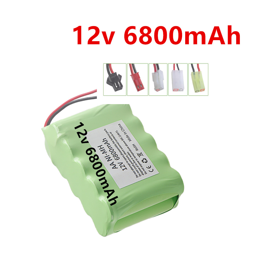 12v 6800mAh NI-MH แบตเตอรี่แบบ - Rc Hobby Boat บทวิจารณ์และราคา