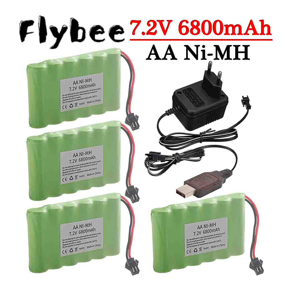 Ni-MH 7.2V 6800mAh ปลั๊ก SM แบ - Rc Hobby Boat บทวิจารณ์และราคา