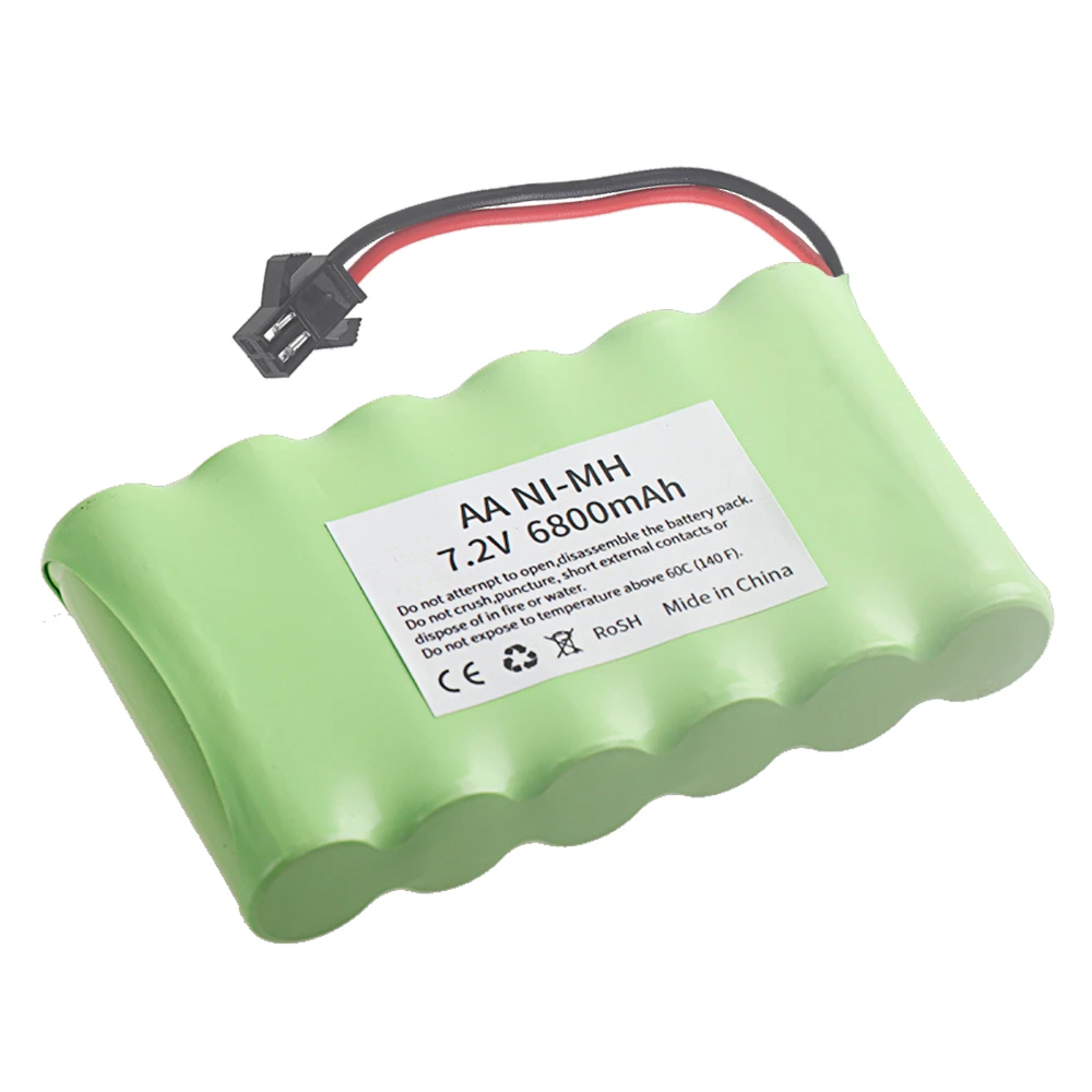 Ni-MH 7.2V 6800mAh ปลั๊ก SM แบ - Rc Hobby Boat บทวิจารณ์และราคา