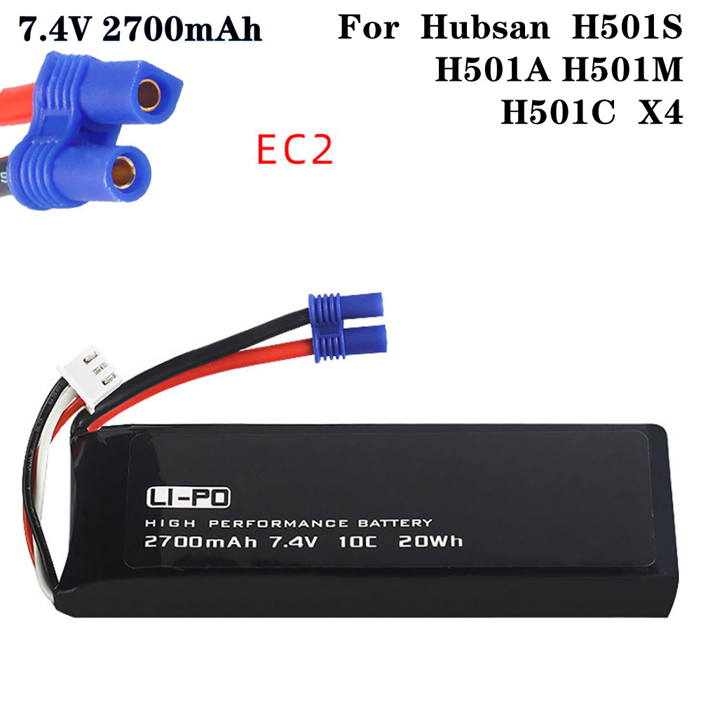 7.4V 2700mAh 10C แบตเตอรี่เดิม - Hobby Rc Quadcopters & Multirotors บทวิจารณ์และราคา