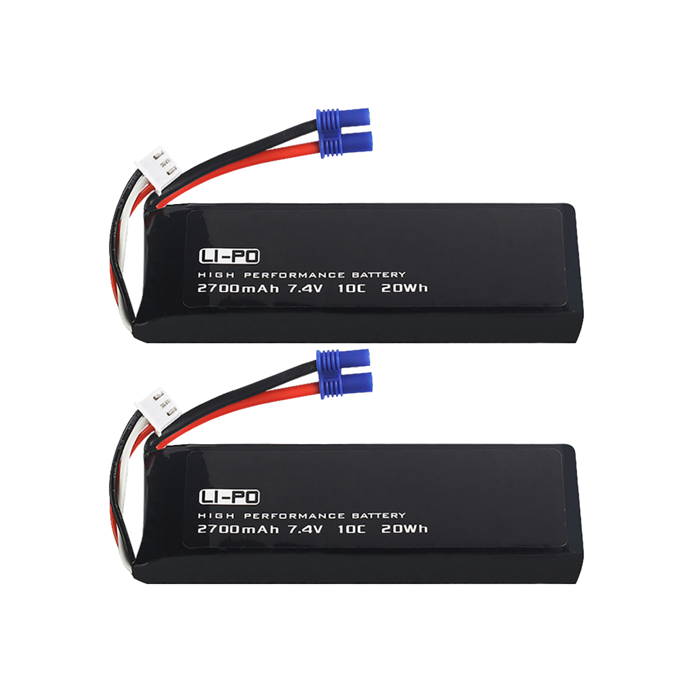 7.4V 2700mAh 10C แบตเตอรี่เดิม - Hobby Rc Quadcopters & Multirotors บทวิจารณ์และราคา